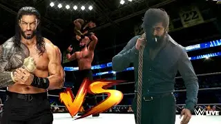 WWE 2K android My Rise Mode - Rocky Bhai Defeats Roman Reigns