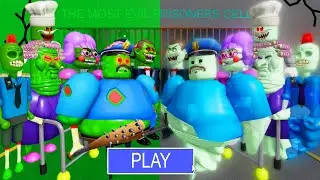 ZOMBIE Bosses Vs GHOST Bosses! BARRY'S PRISON RUN! #roblox #obby
