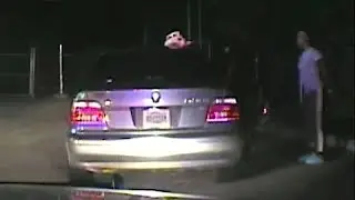 Dashcam video of roadside strip search
