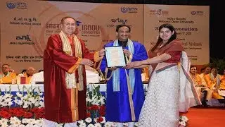 Toppers of IGNOU Awarded Gold Medal in 33rd Convocation || All Students of Degree,Diploma & Cert.