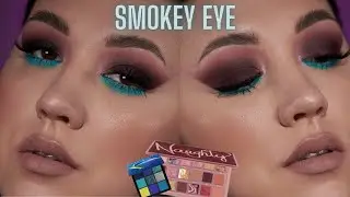 SMOKEY EYE  z KOLOREM 🤩 || 7' TUTORIAL || HUDA BEAUTY NAUGHTY, SAPHHIRE| DANESSA MYRICS