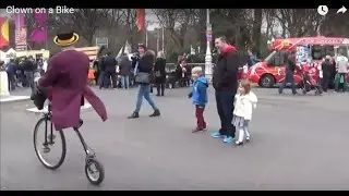 Clown on a Bike