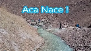 Nacientes del Rio Turquesa, Uspallata, Paso Cristo Redentor, Puente del Incas, Estaci&oacute;n Polvaredas.