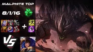 TOP Malphite vs Garen - NA Grandmaster Patch 25.S2.8