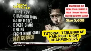 TUTORIAL MAIN GAME FIGHT NIGHT CHAMPIONS TERLENGKAP 2025‼️YANG SUKA BER4NT3M WAJIB MAIN!!!