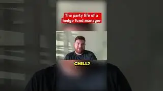 The party life of a hedge fund manager #investing #stockmarket #daytrading