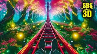 VR Enchanted Forest | Roller Coaster VR Video