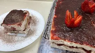 TIRAMISÚ DE FRESAS