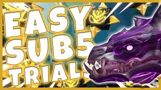 Dauntless Shadowtouched Drask trials - EASIEST sub 5 build and guide