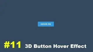 Pure CSS 3D Button Hover Effects 11