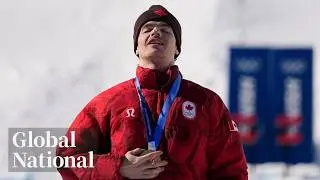 Global National: Feb. 15, 2026 | Mikael Kingsbury wins Canada's 1st Gold at Milano Olympics