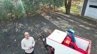 Drone inspection Prototype Mobilized Maintenance Utility Cart System