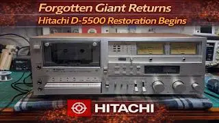 Forgotten Giant Returns | Hitachi D-5500 Restoration Begins