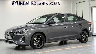 Hyundai Solaris 2026 — ЭТО УЖЕ НЕ СОЛЯРИС! Новый дизайн, технологии и шокирующие изменения