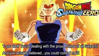 Sparking! Zero - What if Vegeta DOESN'T turn into Majin Vegeta