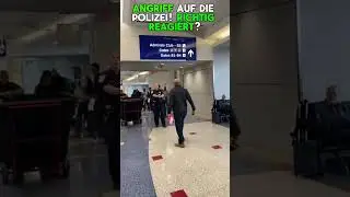 Flughafen CHAOS! Polizei REAGIERT blitzschnell