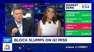 Block shares plummet 20% as Q1 earnings miss rattles Wall Street