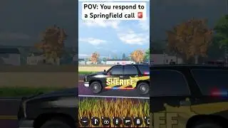 POV: You respond to a Springfield call in ERLC