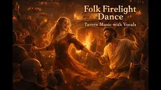 Folk Firelight Dance | Fantasy Tavern Music with Vocals (Medieval Folk)
