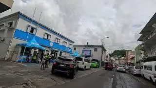 An afternoon drive in kingston st, vincent & the grenadines