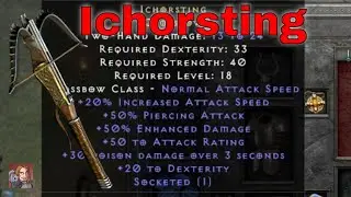 D2R Unique Items - Ichorsting (Crossbow)