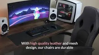 furmax office chair desk leather gaming chair high back ergonomic adjustable racing chairtask swivel
