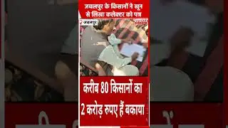 Jabalpur के किसानों ने खून से लिखा Collector को Letter #jabalpur #farmers #struggle #collector