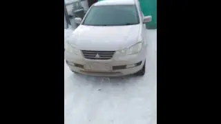 Заводим Mitsubishi Airtrek в мороз минус -32*. Аиртрэк.