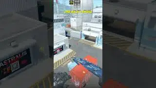 Nuke 2ND Smoke Wall Guide Map #shorts #cs2