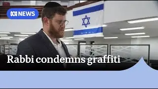 Rabbi speaks out after 'alarming spike' in antisemitic graffiti | ABC NEWS