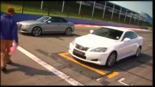 AUDI A5 cabriolet vs LEXUS IS 250 C
