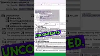 РУКОВОДСТВО ПО ФОРМЕ РЕШЕНИЯ О РАЗВОДЕ FL-180 (ссылка на полное видео в описании ниже) #divorce661