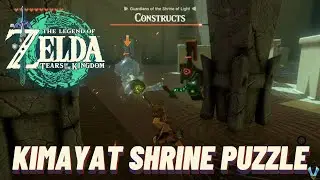 Kimayat Shrine Puzzle - Zelda Tears of the Kingdom.