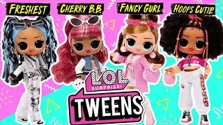 LOL BTW Tweens Dolls Series 1 + New MISS GLAM OMG Present Surprise Doll