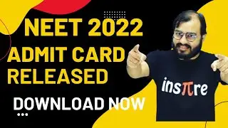 LATEST INFORMATION NEET 2022 ADMIT CARD Released NEET 2022 latest news today   #NEET_2022_ADMIT_CARD