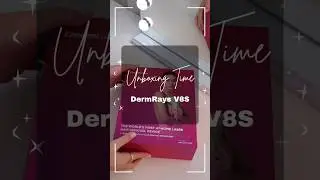Unbox DermRays V8S and see what's inside! #skincare #unboxingvideo