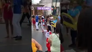 Luana desfilando no 7 de Setembro como se fosse a dona do Brasil 😂🇧🇷 #Shorts