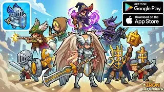 🛡️ Iron Defenders Gameplay | Ultimate Tower Defense Battle! ⚔️🔥
