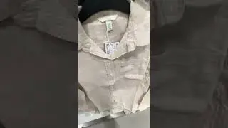 H&M Latest Shirt - Women's Natural Linen Shirt 2023