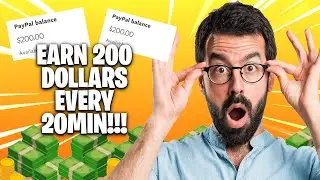 How To Earn 200 Dollars Every 20min With PayPal Money