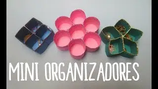 MINI ORGANIZADORES DE TUBOS DE PAPEL HIGIENICO