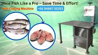 Frozen Fish Meat Cutting Machine | High-Speed Fish Cutting Machine | +91 94867 35253 | Yes Square