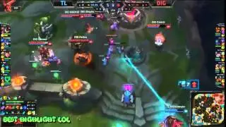 Highlight TL vs DIG - NA LCS 2015 Summer W4D2 - Team Liquid vs Team Dignitas