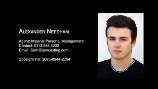 Alex Needham Showreel