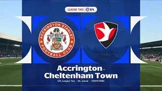 EA Sports FC 26 | Accrington vs Cheltenham Town - EFL League Two | Gameplay PS5
