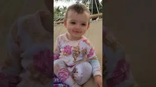 Relaxing outdoors on hammock with mommy. #shorts #baby #cute #relaxing