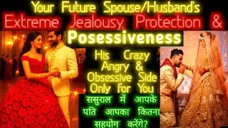 Your Future Spouse Possessive & Protective behave after marry you Tarot reading Hindi Pick a Card 
