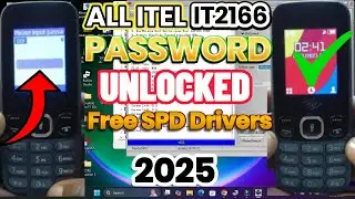 itel it2166 Пароль разблокировки Сброс к заводским настройкам itel it2166 SPRD Пароль разблокиров...