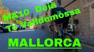 Cycling Paradise: Unveiling the Beauty of Mallorca's MA10 Route from Dei&aacute; to Valldemossa.
