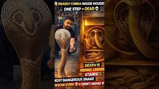 ОДИН НЕПРАВИЛЬНЫЙ ШАГ = ИГРА ЗАКОНЧЕНА 😨 | СПАСЕНИЕ КОБРЫ #serpentadventures #cobra #snakerescue ...